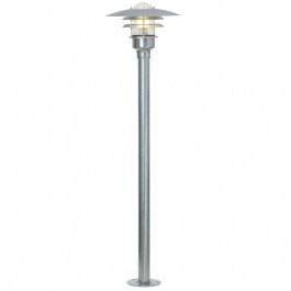 Floor Lamp Lønstrup 32 Garden 71428031 E27 IP44 Galvanized Steel Nordlux GALVANIZED STEEL