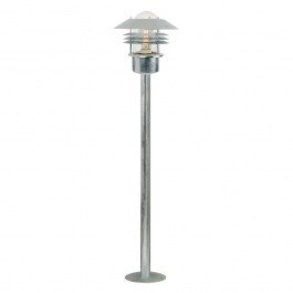 Floor Lamp Vejers Garden 25118031 92cm E27 IP54 Galvanized Steel Nordlux GALVANIZED STEEL
