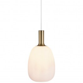 Pendant Alton 23 47303001 E27 60W White-Brass Nordlux White