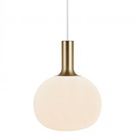 Pendant Alton 25 47313001 E27 60W White-Brass Nordlux White