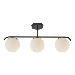 Ceiling Light -Rail Grant 3 2010583003 E14 25W Black Nordlux BLACK