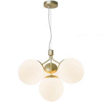 Φωτιστικό Οροφής Κρεμαστό Ivona 4 2112153035 E27 28W 54,2x41,5x200cm Brass Nordlux