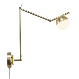 Φωτιστικό Τοίχου - Οροφής Contina 2010971035 73,6x37,2 1xG9 5W Brass Nordlux BRASS