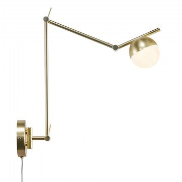 Φωτιστικό Τοίχου - Οροφής Contina 2010971035 73,6x37,2 1xG9 5W Brass Nordlux