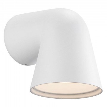 Φωτιστικό Τοίχου Front Single 46801001 17x15,6cm 1xGU10 28W IP44 White Nordlux