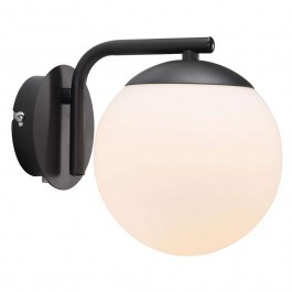 Wall Lamp Grant 47091003 20,7x16,4cm 1xE14 40W Black Nordlux BLACK