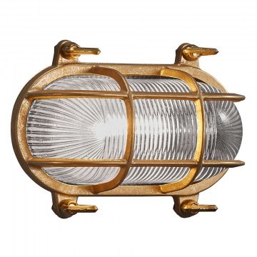 Wall Lamp Helford 49031035 19x12,5cm 1xE27 12,5W IP64 Brass Nordlux