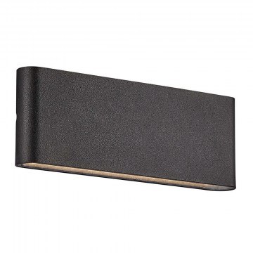 Wall Lamp Kinver 26 2118181003 26x9cm Led 990Lm 10W 3000K IP54 Black Nordlux
