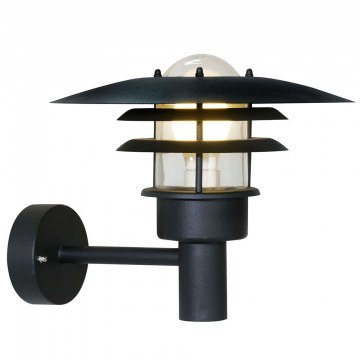 Wall Lamp Lønstrup 32 71411003 32x28,5cm 1xE27 60W IP44 Black Nordlux