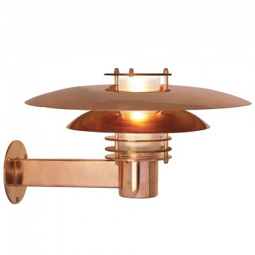 Wall Lamp Phoenix 24381030 42,5x22cm 1xE27 16W IP54 Copper Nordlux