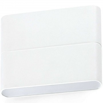 Wall Lamp-Sconce Aday-1 70644 11,3x2,2x9cm 2xLed 450lm 3W 3000K White Faro Barcelona
