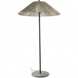 Φωτιστικό Δαπέδου Saigon 71569-10 Φ105x195cm 1xE27 15W Beige-Dark Grey Faro Barcelona DARK GREY-BEIGE