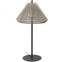 Φωτιστικό Δαπέδου Saigon 71575-09 Φ66,5x120cm 1xE27 15W Beige-Dark Grey Faro Barcelona DARK GREY-BEIGE