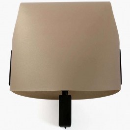 Wall Lamp-Sconce Luang 23004-58 28x20,5x33cm 1xE27 15W Black-Camel Faro Barcelona BLACK-CAMEL