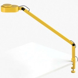 Desk Lamp Inviting Clip 57317 57x3,8x86cm Dim Led 410lm 6W Yellow Faro Barcelona YELLOW