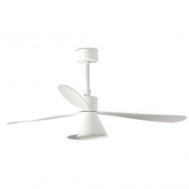 Ceiling Fan Amelia 33760-22 With Ligh Dim Led 20W And Τηλεχειριστήριο D132cm White Faro Barcelona WHITE