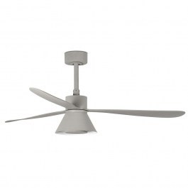 Ceiling Fan Amelia 33762-24 With Ligh Dim Led 20W And Τηλεχειριστήριο D132cm Grey Faro Barcelona GREY