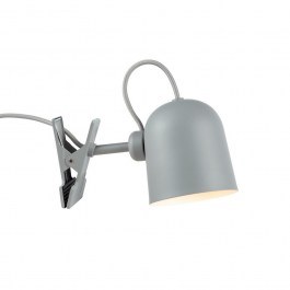 Desk Lamp - Projector With Clip Angle 12,4x10cm GU10 Grey Dftp Grey