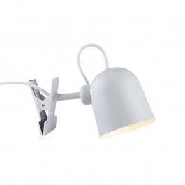 Desk Lamp - Projector With Clip Angle 12,4x10cm GU10 White-Telegrey Dftp WHITE-LIGHT GREY