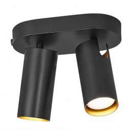 Ceiling Light - Spot Mimi 2 17x20cm GU10 Black Dftp Black