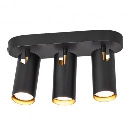 Ceiling Light - Spot Mimi 3 17x30cm GU10 Black Dftp Black