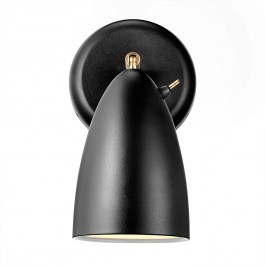 Wall Light Nexus 2 22x19cm GU10 Black Dftp Black