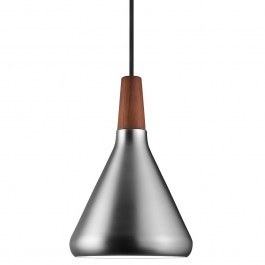 Pendant Nori 18 18x27x300cm E27 Brushed Steel Dftp STEEL