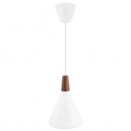 Pendant Nori 18 18x27x300cm E27 White Dftp White