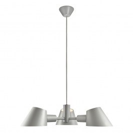Φωτιστικό Οροφής Κρεμαστό Stay 3 60x12x300cm E27 Grey Dftp Grey