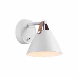 Wall Light Strap 15 21,5x17cm GU10 White Dftp White
