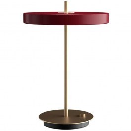 Φωτιστικό Επιτραπέζιο Asteria 2309 Φ31x41,5cm Dim Led 600lm 13W 3000K Red-Brass Umage RED-BRASS