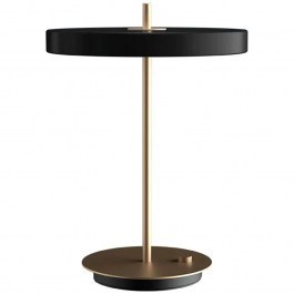 Φωτιστικό Επιτραπέζιο Asteria 2308 Φ31x41,5cm Dim Led 600lm 13W 3000K Black-Brass Umage BLACK-BRASS