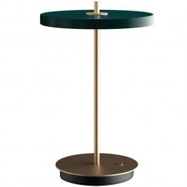 Φωτιστικό Επιτραπέζιο Επαναφορτιζόμενο Asteria Move 2502 Φ20x30,6cm Dim Led Green-Brass Umage GREEN-BRASS