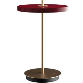 Φωτιστικό Επιτραπέζιο Επαναφορτιζόμενο Asteria Move 2388 Φ20x30,6cm Dim Led Red-Brass Umage RED-BRASS