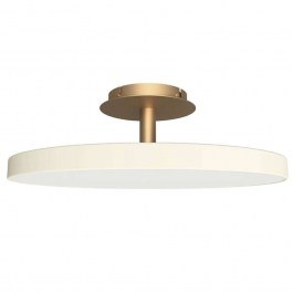 Φωτιστικό Οροφής - Πλαφονιέρα Asteria 2329 Φ60x21cm Led 2300lm 37W 3000K White-Brass Umage WHITE-BRASS