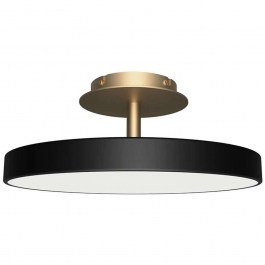 Φωτιστικό Οροφής - Πλαφονιέρα Asteria 2384 Φ43x16,9cm Led 1100lm 17W 3000K Black-Brass Umage BLACK-BRASS