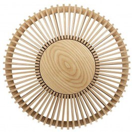 Φωτιστικό Τοίχου - Οροφής Clava 2381 Φ35x16,4cm 1xE27 15W Oak Umage OAK