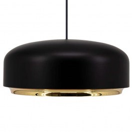 Φωτιστικό Οροφής Hazel 2440 Φ40x16cm Led 1100lm 21W 3000K Black Umage BLACK