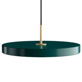 Φωτιστικό Οροφής Asteria 2172 43x14cm Led 1300lm 16W 3000K Green-Brass Umage GREEN-BRASS