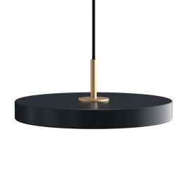 Φωτιστικό Οροφής Asteria 2207 31x10,5cm Led 1200lm 14W 3000K Anthracite-Brass Umage ANTHRACITE-BRASS