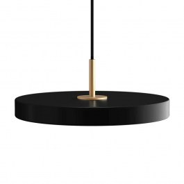 Φωτιστικό Οροφής Asteria 2222 31x10,5cm Led 1200lm 14W 3000K Black-Brass Umage BLACK-BRASS