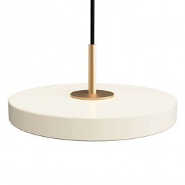 Φωτιστικό Οροφής Asteria Micro 2512 15x5,7cm Led 370lm 12W 3000K White-Brass Umage WHITE-BRASS