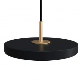 Φωτιστικό Οροφής Asteria Micro 2518 15x5,7cm Led 370lm 12W 3000K Black-Brass Umage BLACK-BRASS