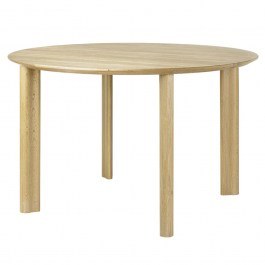 Τραπέζι Τραπεζαρίας Comfort Circle Smooth 5656C5657-5 Φ120x74,7cm Oak Umage OAK