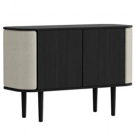 Μπουφές Treasures Horizons S 5106C709-02 109x43x75cm Black Oak-Sand Umage BLACK OAK-SAND