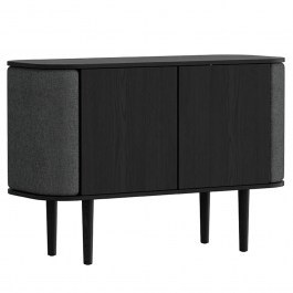 Μπουφές Treasures Horizons S 5106C709-04 109x43x75cm Black Oak-Dark Grey Umage BLACK OAK-DARK GREY