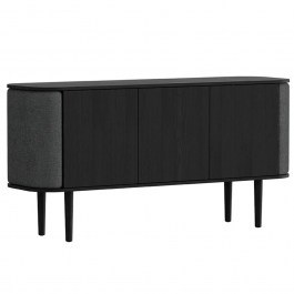 Μπουφές Treasures Horizons S 5107C709-04 150x43x75cm Black Oak-Dark Grey Umage BLACK