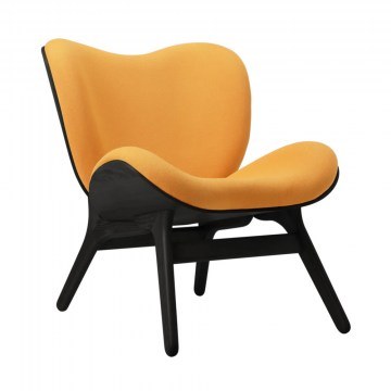 Πολυθρόνα Α Conversation Piece 5102C701-06 70x83x83cm Black Oak Tangerine