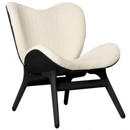 Πολυθρόνα A Conversation Piece Teddy Bear 5102C5501-7 70x83x83cm Black Oak-White Umage BLACK OAK-WHITE