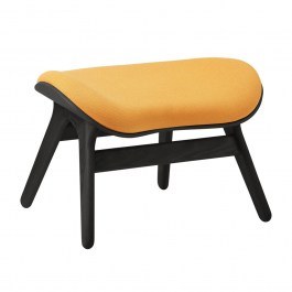 Σκαμπό ACP Ottoman  5105C703-06 63x50x43cm Black Oak Tangerine TANGERINE
